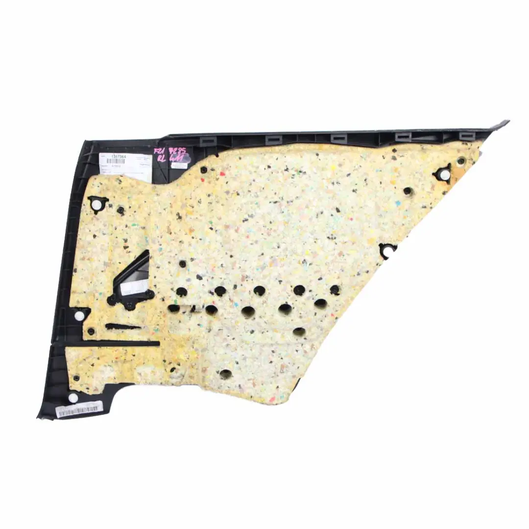  Lateral Trim Panel BMW F21 Rear Left N/S Trim Cover Lining Leather Coral Red - SKU 7285411 - Part number 7285411