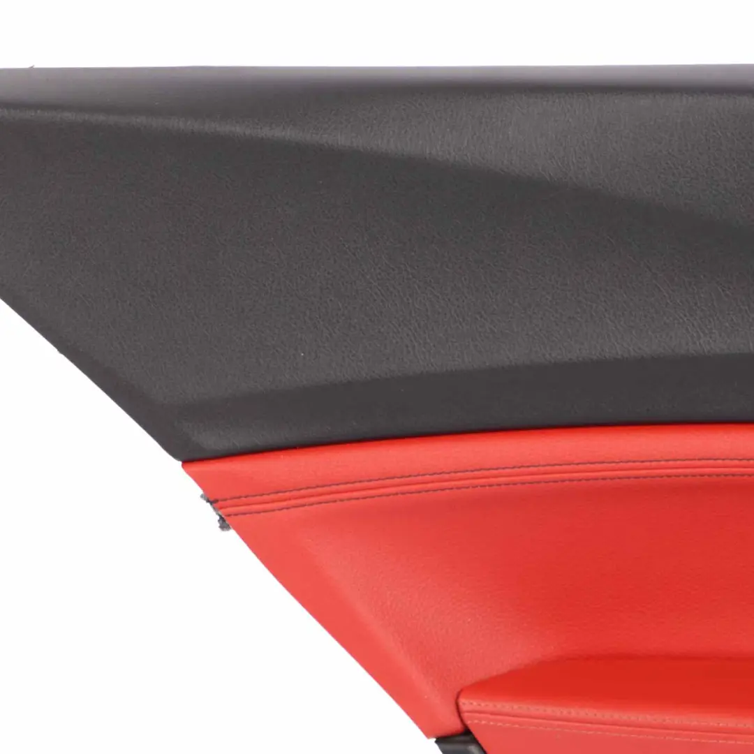  Lateral Trim Panel BMW F21 Rear Left N/S Trim Cover Lining Leather Coral Red - SKU 7285411 - Part number 7285411