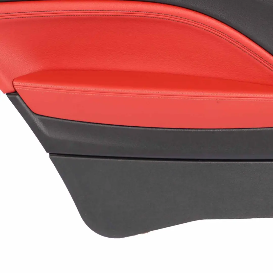  Lateral Trim Panel BMW F21 Rear Left N/S Trim Cover Lining Leather Coral Red - SKU 7285411 - Part number 7285411