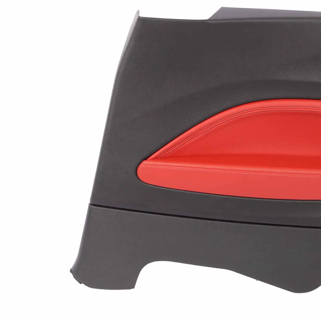 Lateral Trim Panel BMW F21 Rear Right O/S Trim Cover Lining Leather Coral Red to with Part number 7285411 Lateral Trim Panel BMW F21 Rear Right O/S Trim Cover Lining Leather Coral Red - SKU 7285412 - Part number 7285411