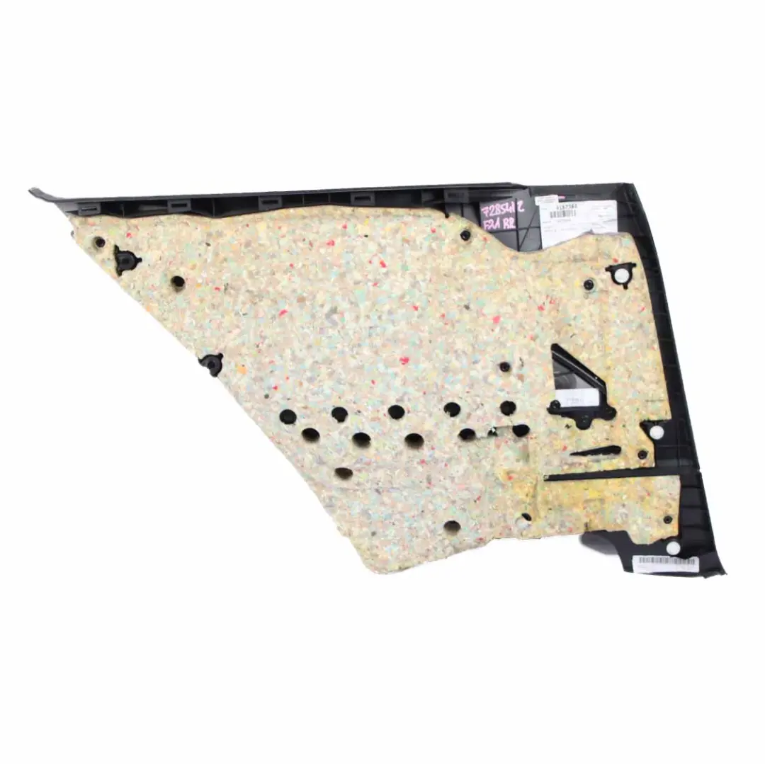 Lateral Trim Panel BMW F21 Rear Right O/S Trim Cover Lining Leather Coral Red to with Part number 7285411 Lateral Trim Panel BMW F21 Rear Right O/S Trim Cover Lining Leather Coral Red - SKU 7285412 - Part number 7285411