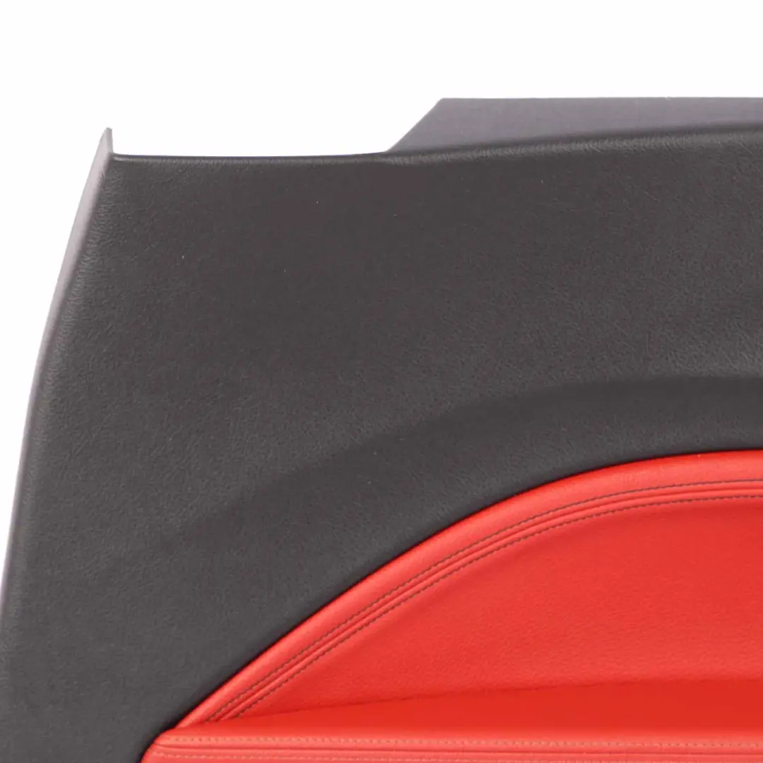Lateral Trim Panel BMW F21 Rear Right O/S Trim Cover Lining Leather Coral Red to with Part number 7285411 Lateral Trim Panel BMW F21 Rear Right O/S Trim Cover Lining Leather Coral Red - SKU 7285412 - Part number 7285411
