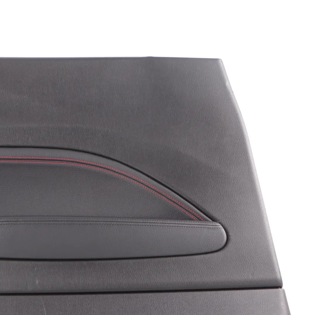 BMW F21 Lateral Trim Panel Rear Left N/S Lining Black Leather Dakota Red Thread - SKU 7285413 - Part number 7285413