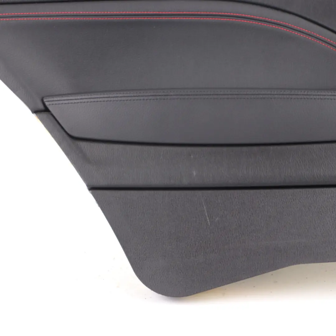 BMW F21 Lateral Trim Panel Rear Left N/S Lining Black Leather Dakota Red Thread - SKU 7285413 - Part number 7285413
