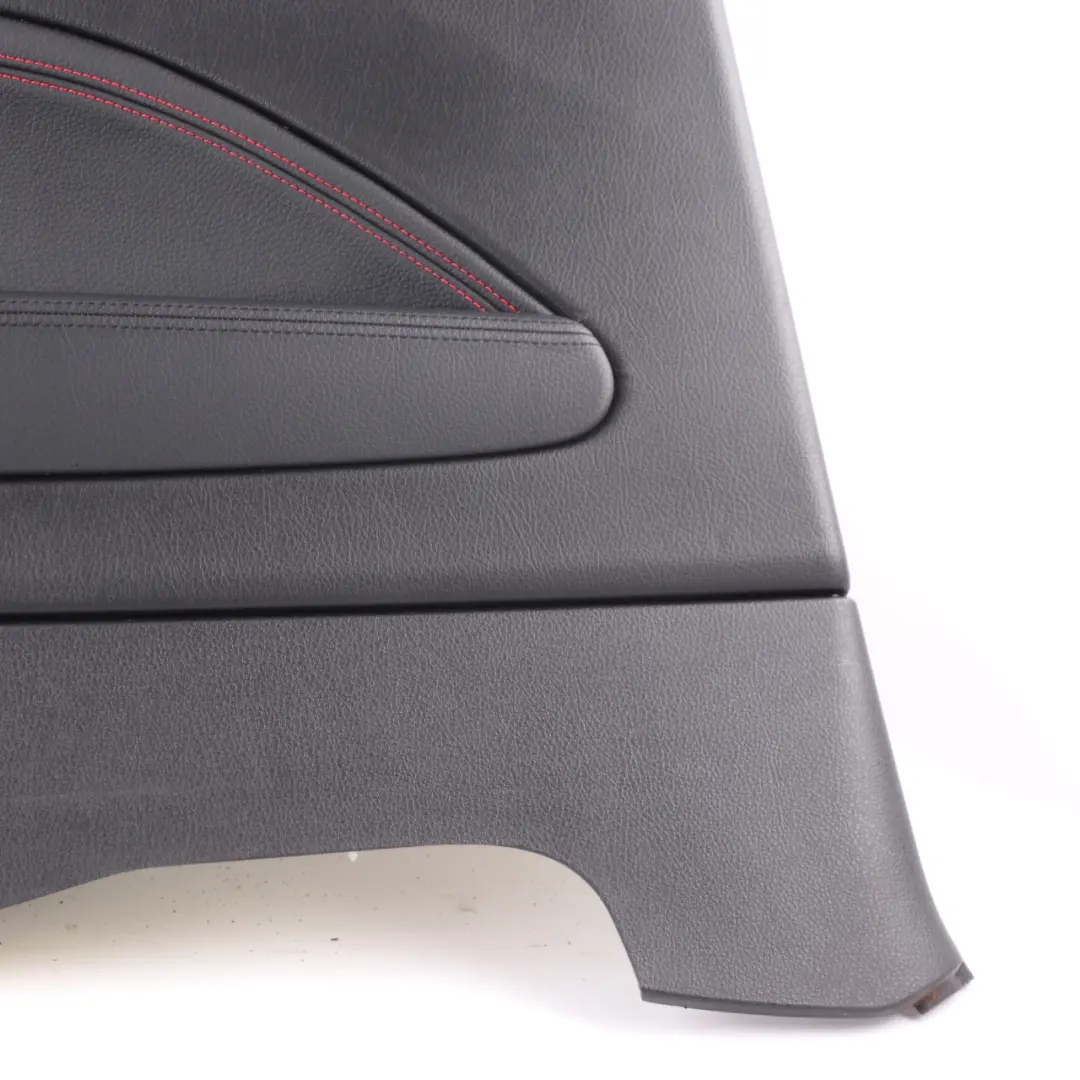 BMW F21 Lateral Trim Panel Rear Left N/S Lining Black Leather Dakota Red Thread - SKU 7285413 - Part number 7285413