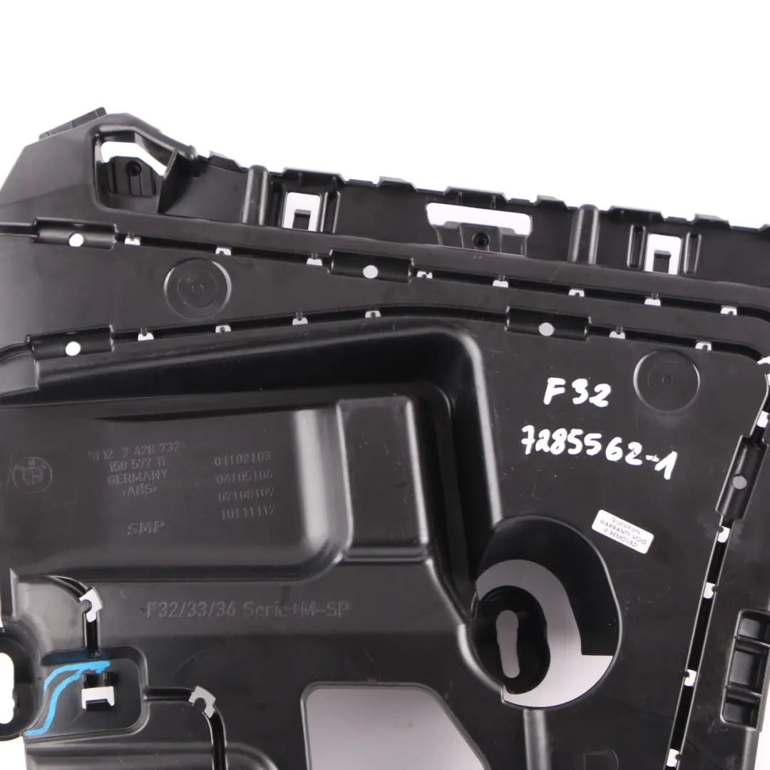 Bumper Mount BMW F32 F33 M Sport Rear Bracket Guide Right O/S Side to with Part number 7285562 Bumper Mount BMW F32 F33 M Sport Rear Bracket Guide Right O/S Side - SKU 7285562-1 - Part number 7285562