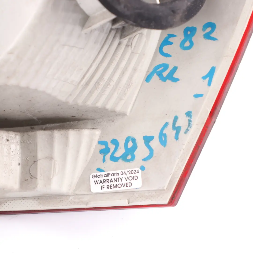 Feu Arrière BMW E82 E88 Feu arrière gauche teinté pour à propos du numéro de pièce 7285641 Feu Arrière BMW E82 E88 Feu arrière gauche teinté - SKU 7285641-1 - Numéro de pièce 7285641