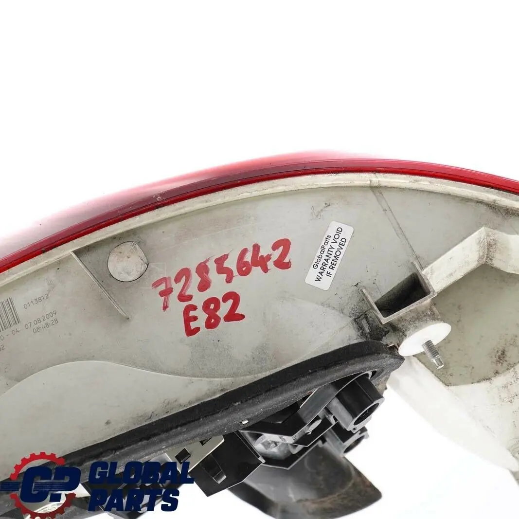 BMW E82 E88 Taillight Tail Light Lamp Right Rear O/S - SKU 7285642 - Part number 7285642