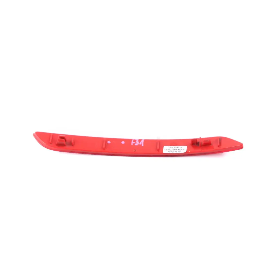  Lampada Riflettore BMW F31 Paraurti posteriore sinistro Riflesso Rosso - SKU 7285745 - Numero di parte 7285745