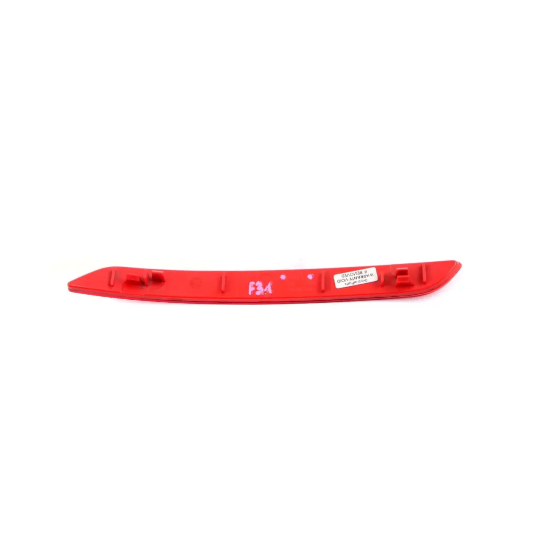  Lampada Riflettore BMW F31 Posteriore Destro Paraurti Riflessione Rosso - SKU 7285746 - Numero di parte 7285746
