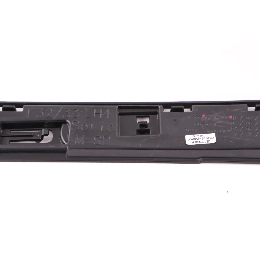 BMW F32 F33 Wspornik Ślizg Mocowanie Progu Lewy Tył LH4 - SKU 7285795 - Numer Części 7285795
