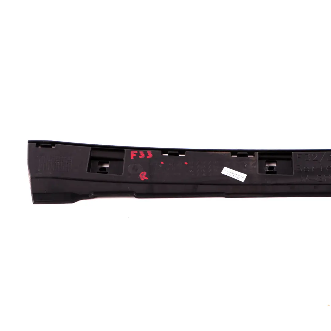 Plaque de support de bas de caisse côté droit RH4 pour BMW F32 F33 à propos du numéro de pièce 7285796 BMW F32 F33 Plaque de support de bas de caisse côté droit RH4 - SKU 7285796 - Numéro de pièce 7285796