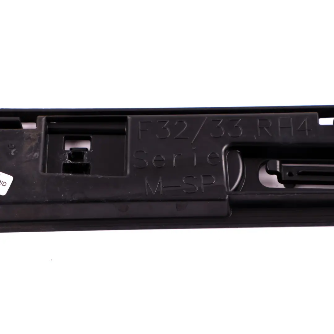 Sporgenza sostegno soglia Staffa montaggio lato destro RH4 per BMW F32 F33 con numero di parte 7285796 BMW F32 F33 Sporgenza sostegno soglia Staffa montaggio lato destro RH4 - SKU 7285796 - Numero di parte 7285796