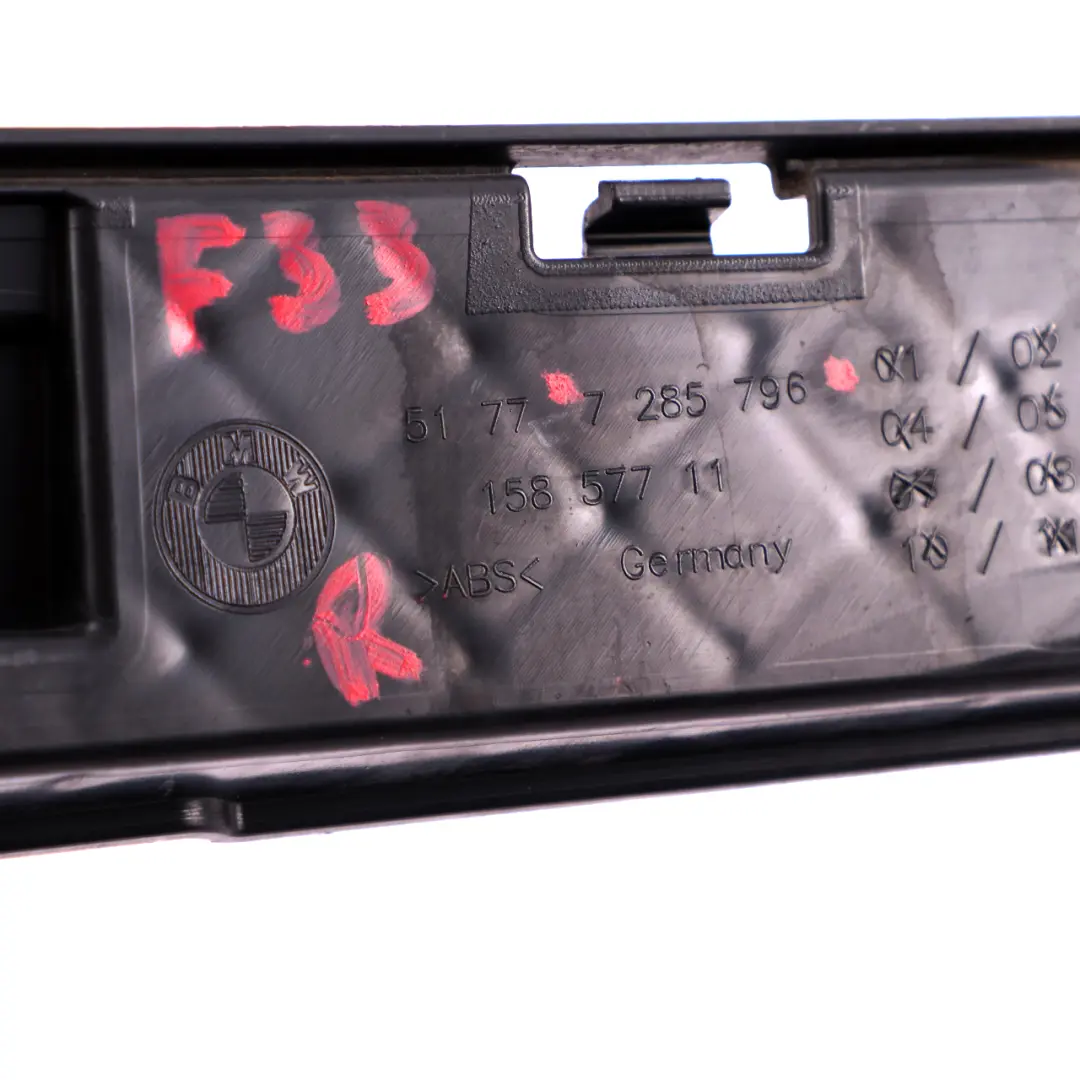 BMW F32 F33 Sill Soporte Lado Derecho Soporte RH4 - SKU 7285796 - Número de pieza 7285796