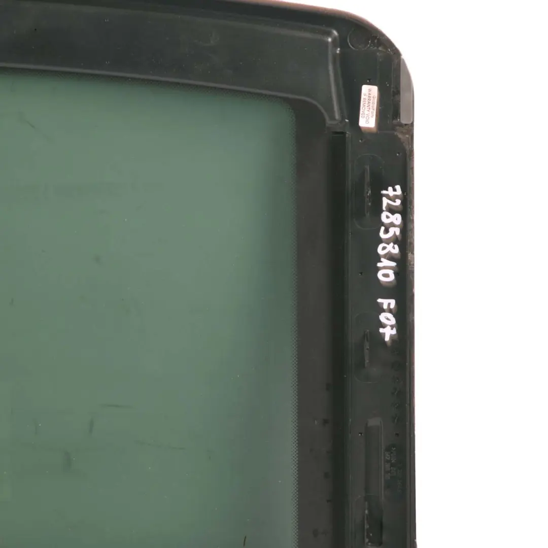 Toit Solaire Coulissant Avant Verre Relevage pour BMW F07 GT Touring à propos du numéro de pièce 7285810 BMW F07 GT Touring Toit Solaire Coulissant Avant Verre Relevage - SKU 7285810 - Numéro de pièce 7285810