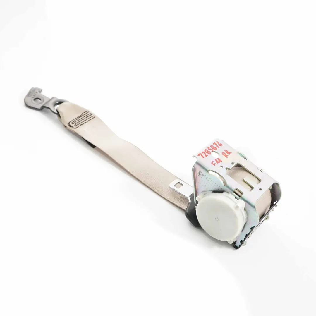 Seat Belt BMW F11 Touring Rear Right O/S Upper Safety Oyster - SKU 7285874 - Part number 7285874