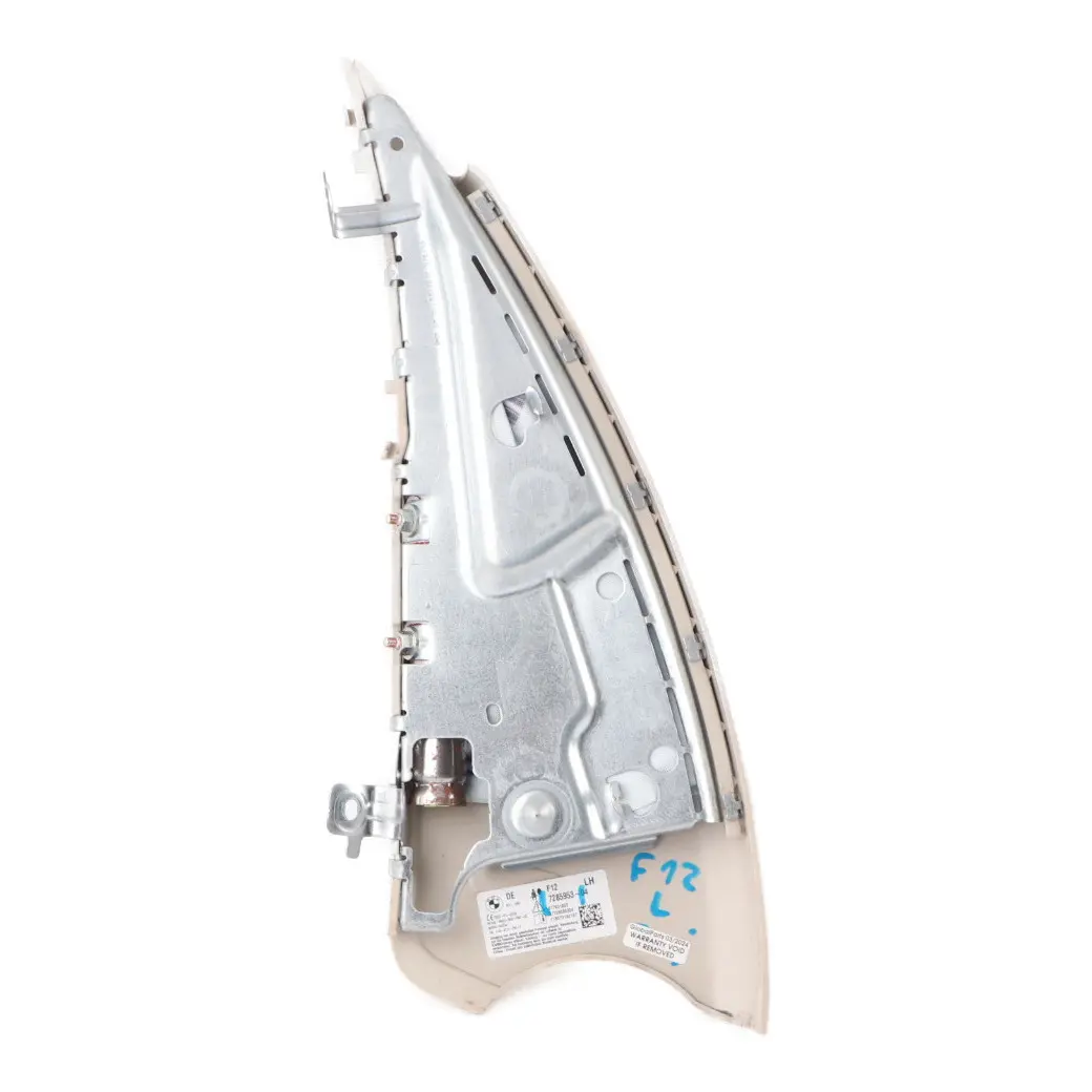  Airbag BMW F12 Front Seat Left N/S Side Airbag Panel Elfenbein Weiss - SKU 7285953 - Part number 7285953