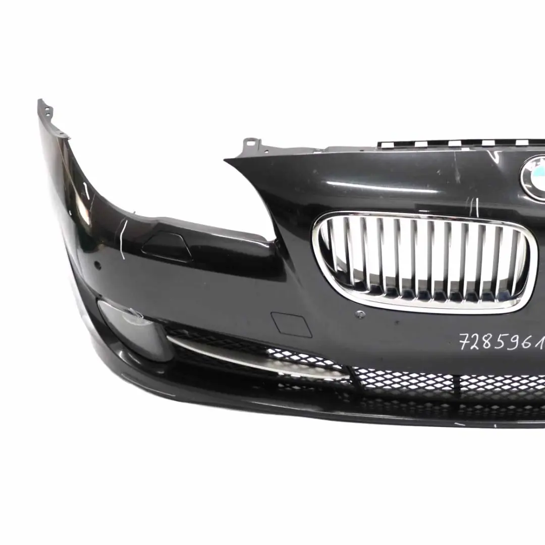 BMW F10 Front Bumper Trim Panel Black Sapphire Metallic - 475 - SKU 7285961-BS1 - Part number 7285961