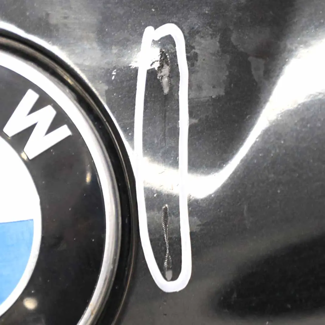 BMW F10 Front Bumper Trim Panel Black Sapphire Metallic - 475 - SKU 7285961-BS1 - Part number 7285961