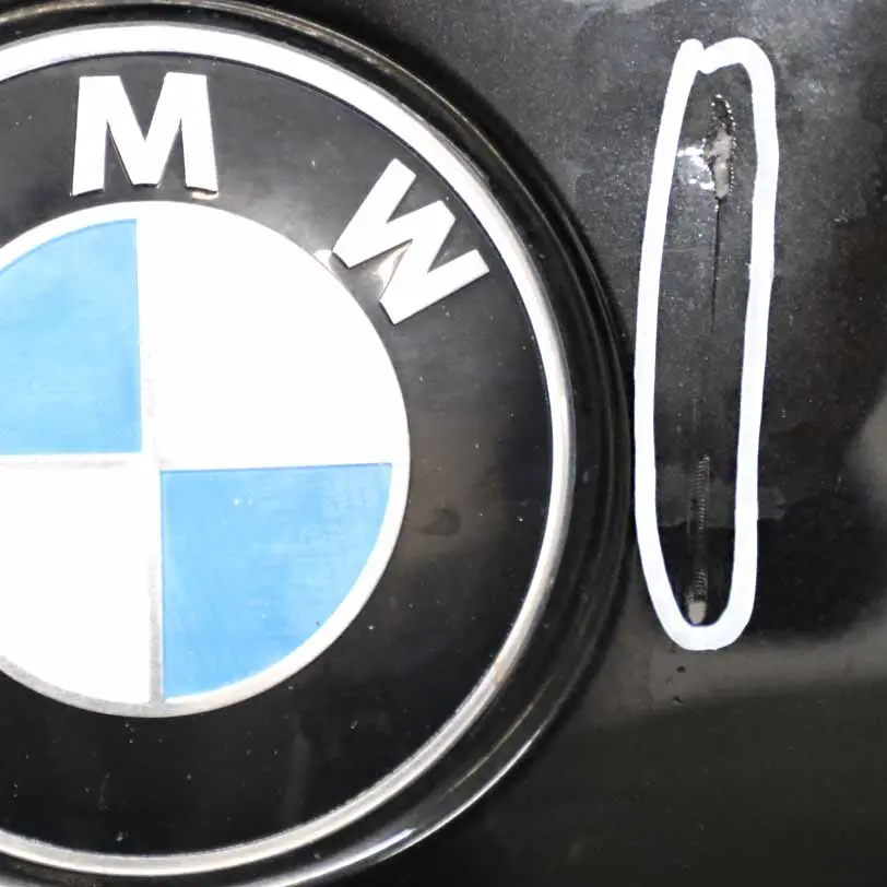 BMW F10 Front Bumper Trim Panel Black Sapphire Metallic - 475 - SKU 7285961-BS1 - Part number 7285961