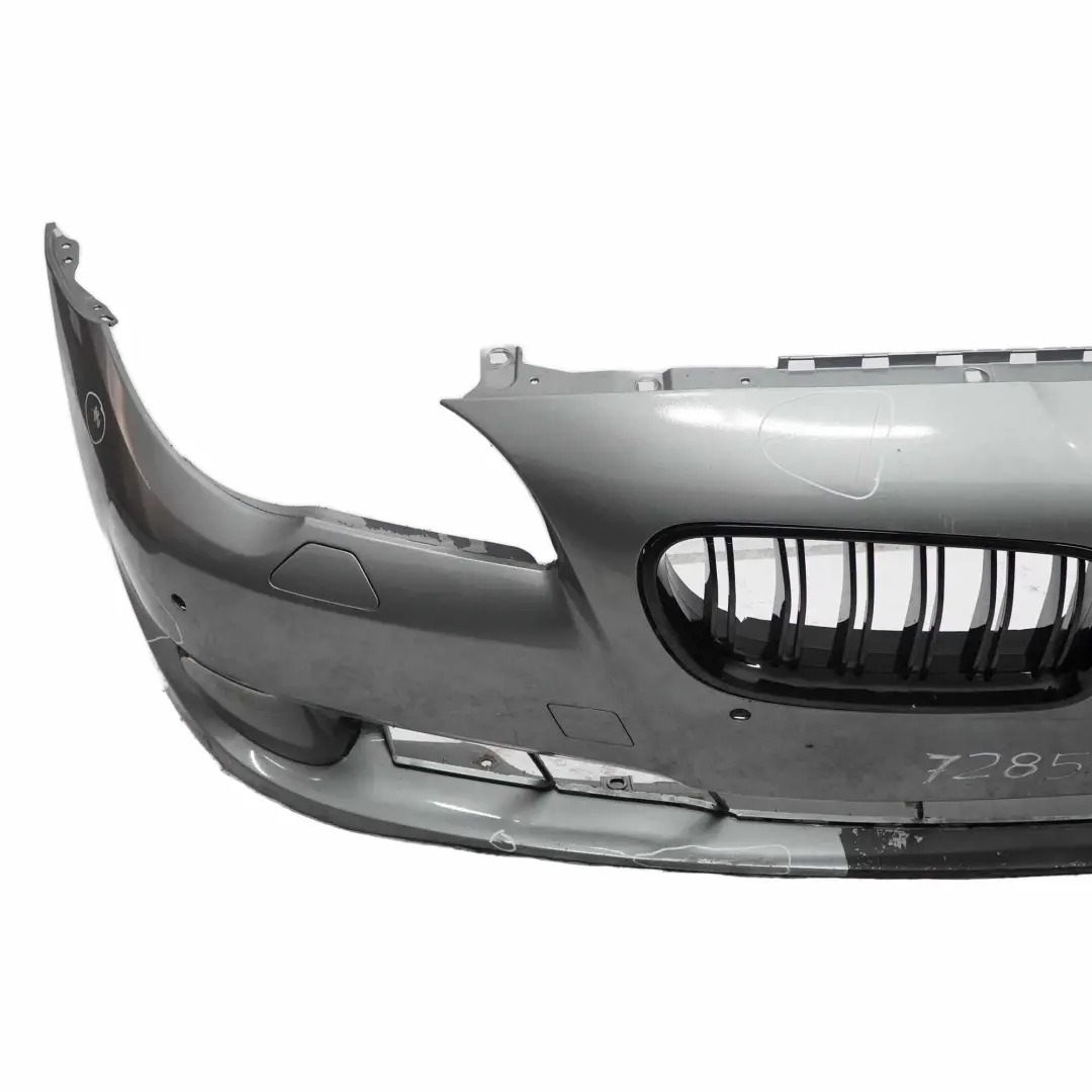 BMW F10 Front Bumper Trim Panel Spacegrau Space Grey Metallic - A52 - SKU 7285961-SCG - Part number 7285961