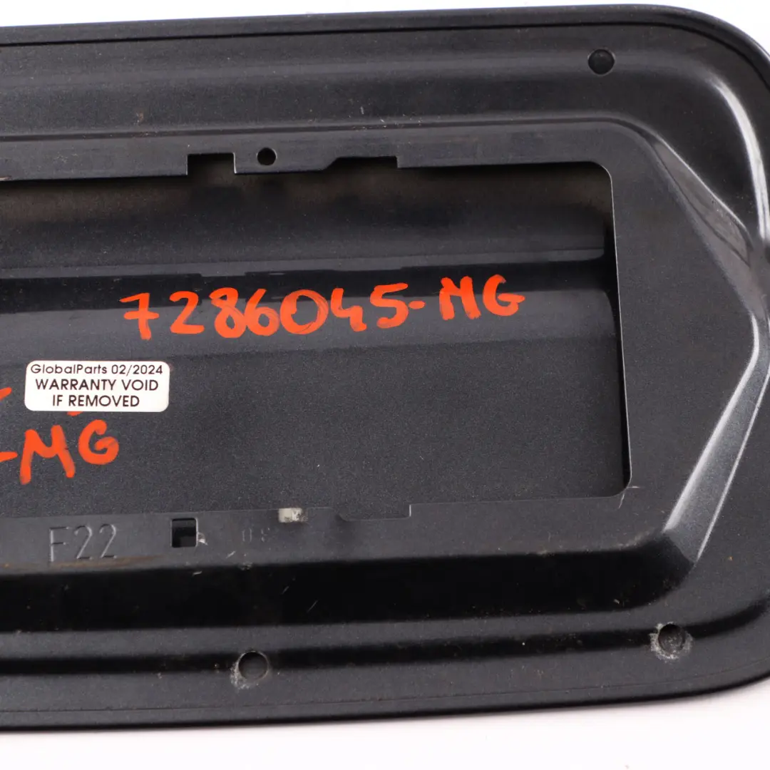 BMW F22 Fuel Filler Flap Fill Tank Cover Cap Mineral Grey Metallic - B39 - SKU 7286045-MG - Part number 7286045