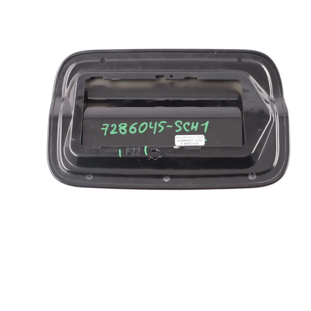BMW F22 Fuel Filler Flap Fill In Tank Cover Cap Schwarz 2 Black - 668 - SKU 7286045-SCH1 - Part number 7286045