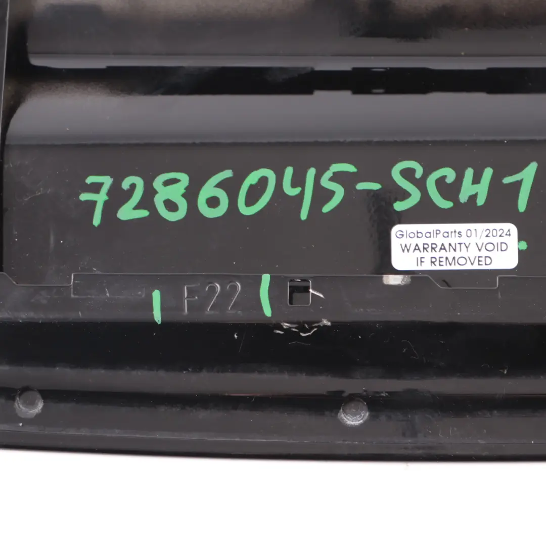 BMW F22 Fuel Filler Flap Fill In Tank Cover Cap Schwarz 2 Black - 668 - SKU 7286045-SCH1 - Part number 7286045