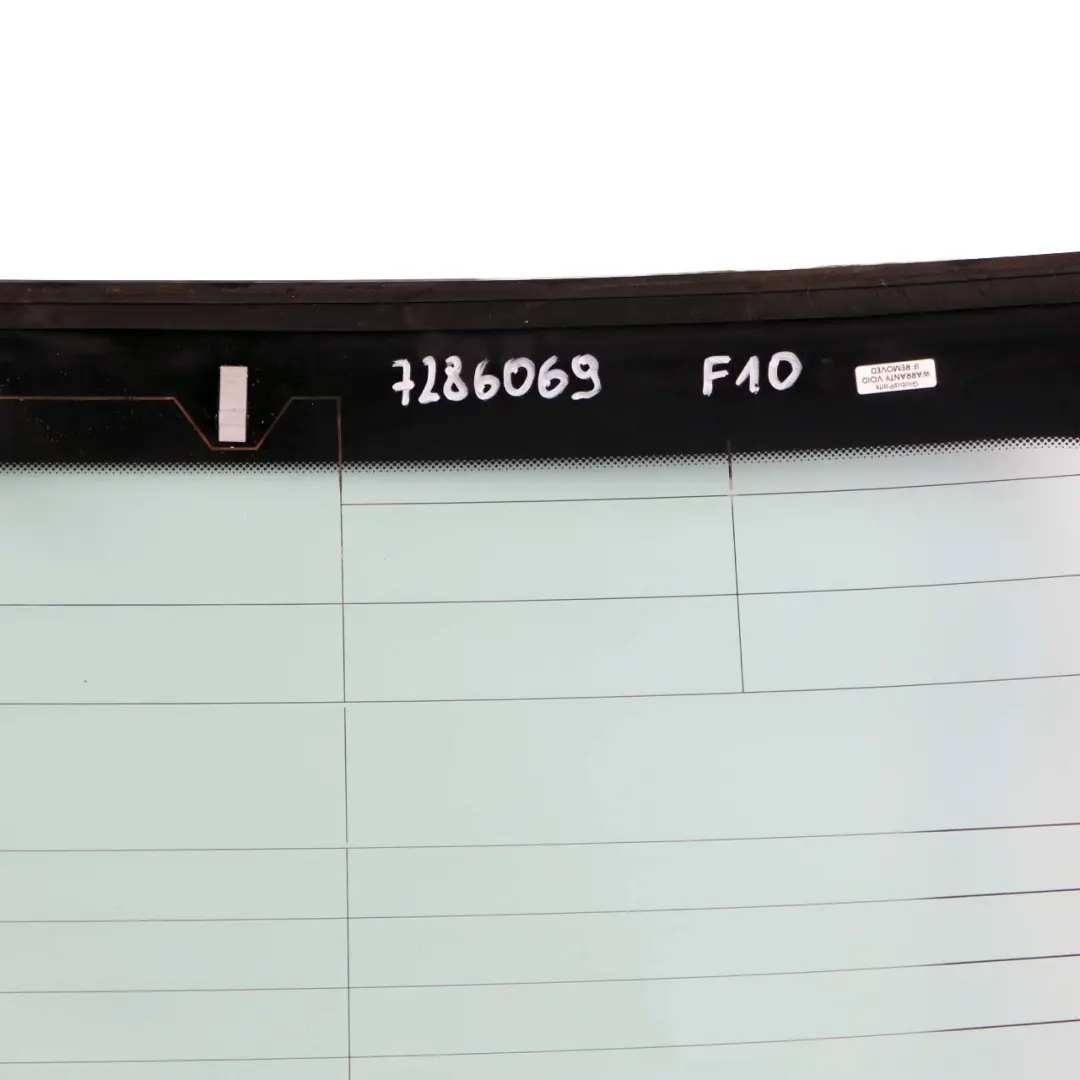 BMW 5 F10 Saloon Rear Boot Trunk Lid Tailgate Window AS2 Glass Glazing - SKU 7286069 - Part number 7286069