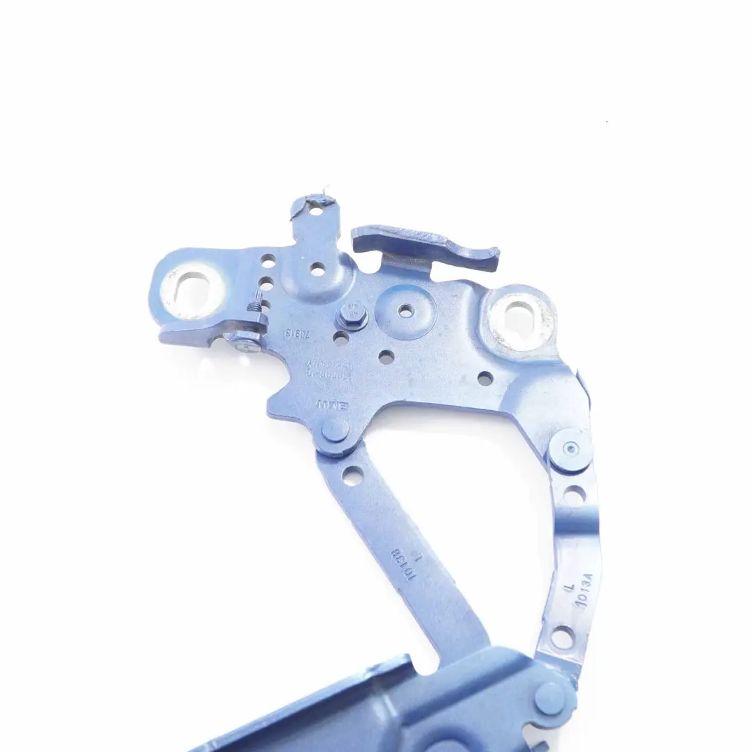  Hood Hinge BMW F20 F21 F30 Front Bonnet Left N/S Estoril Blue - B45 7336699 - SKU 7286343-EB - Part number 7286343