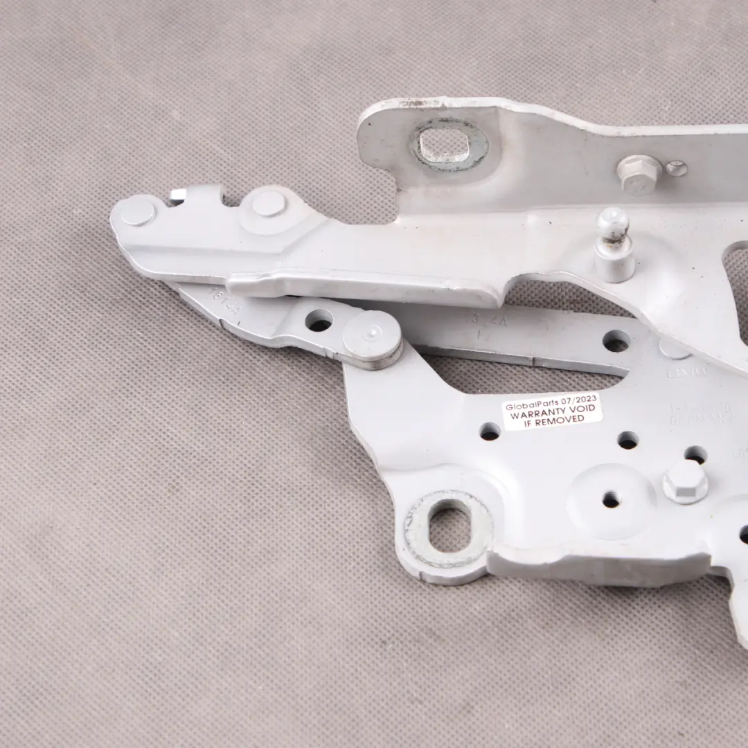 Bisagra Capó BMW F20 F21 F30 Delantero Izquierdo Glacier Silver - A83 7336699 para con número de pieza 7286343 Bisagra Capó BMW F20 F21 F30 Delantero Izquierdo Glacier Silver - A83 7336699 - SKU 7286343-GSB - Número de pieza 7286343