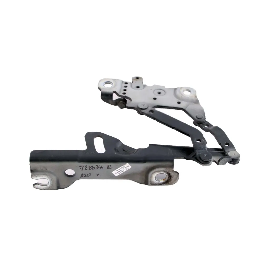 Zawias Maski Silnika Prawy Black Sapphire - 475 do BMW F20 F30 F32 o numerze 7286344 BMW F20 F30 F32 Zawias Maski Silnika Prawy Black Sapphire - 475 - SKU 7286344-BS - Numer Części 7286344