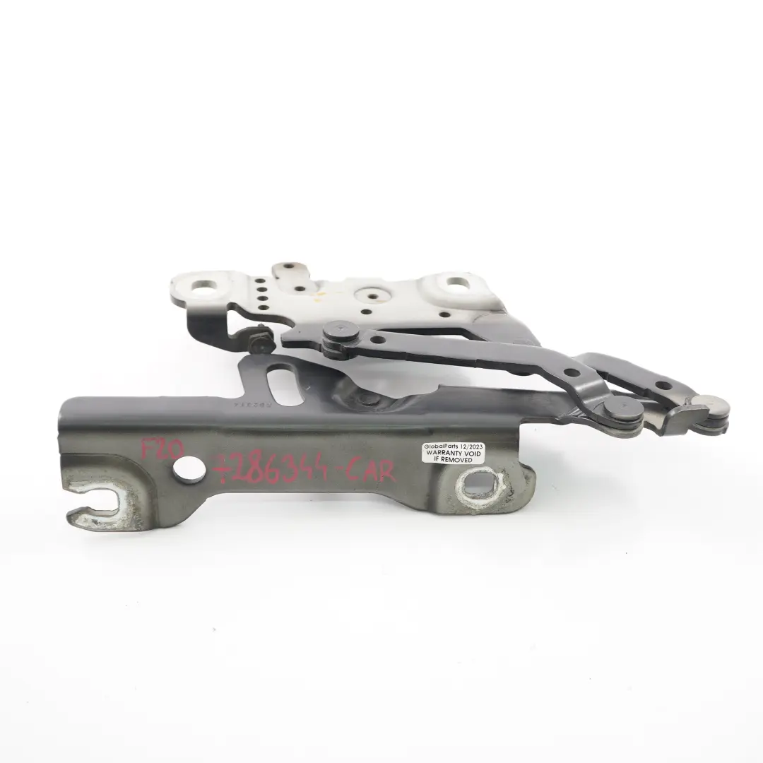 Capó Delantero Bisagra Derecha Carbono Negro - 416 para BMW F20 F21 F22 F30 F32 F36 con número de pieza 7286344 BMW F20 F21 F22 F30 F32 F36 Capó Delantero Bisagra Derecha Carbono Negro - 416 - SKU 7286344-CAR - Número de pieza 7286344