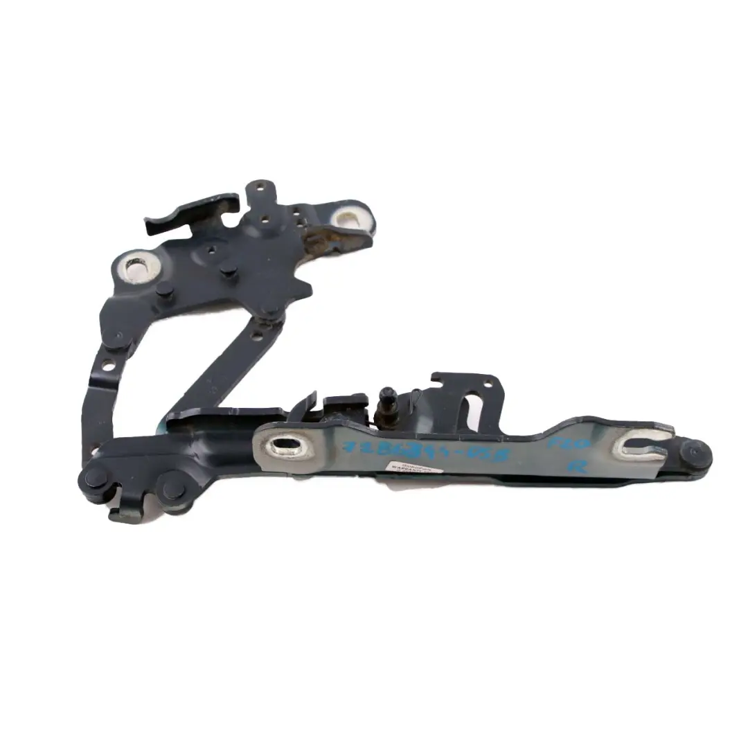 BMW F20 F30 F32 Front Bonnet Hood Hinge Right O/S Tiefseeblau Blue Metallic A76 - SKU 7286344-DSB - Part number 7286344