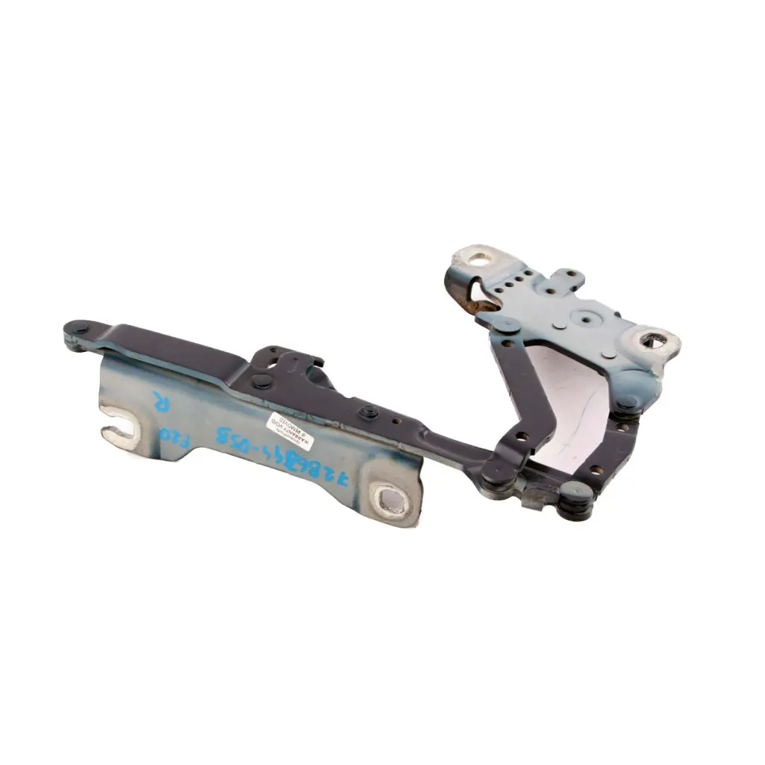 BMW F20 F30 F32 Front Bonnet Hood Hinge Right O/S Tiefseeblau Blue Metallic A76 - SKU 7286344-DSB - Part number 7286344