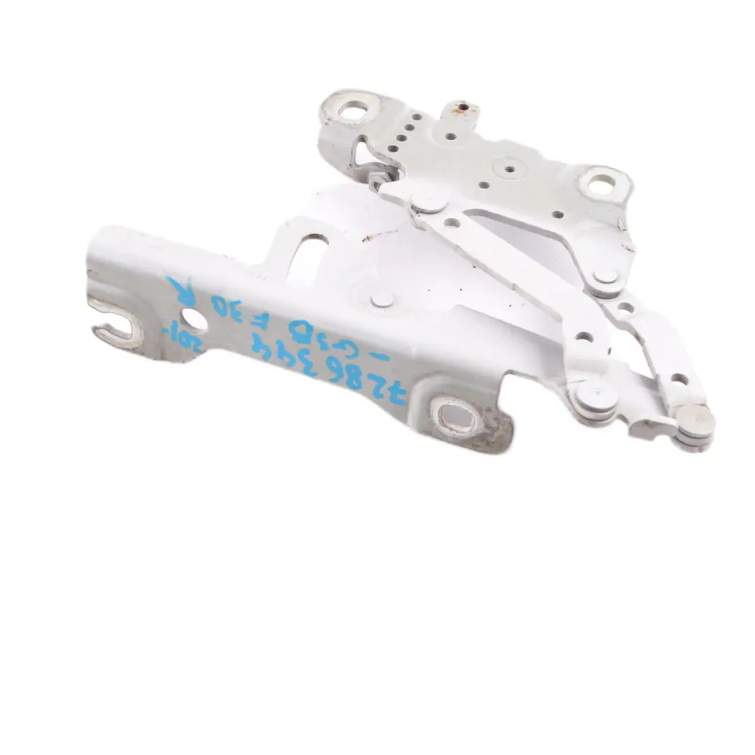Bonnet Hinge BMW F20 F30 F32 Front Right Glacier Silver Metallic - A83 to with Part number 7286344 Bonnet Hinge BMW F20 F30 F32 Front Right Glacier Silver Metallic - A83 - SKU 7286344-GSB - Part number 7286344