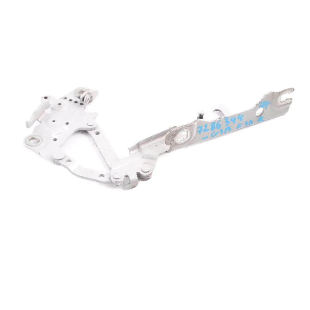  Bisagra Del Capó BMW F20 F30 F32 Delantera Derecha Glacier Silver - A83 - SKU 7286344-GSB - Número de pieza 7286344