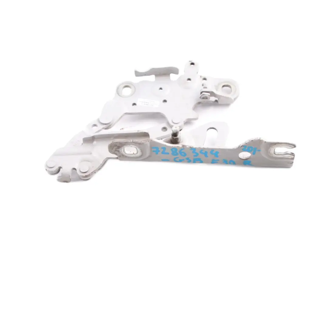 Zawias Maski Prawy Przód Srebrny do BMW F20 F30 F32 o numerze 7286344 BMW F20 F30 F32 Zawias Maski Prawy Przód Srebrny - SKU 7286344-GSB - Numer Części 7286344