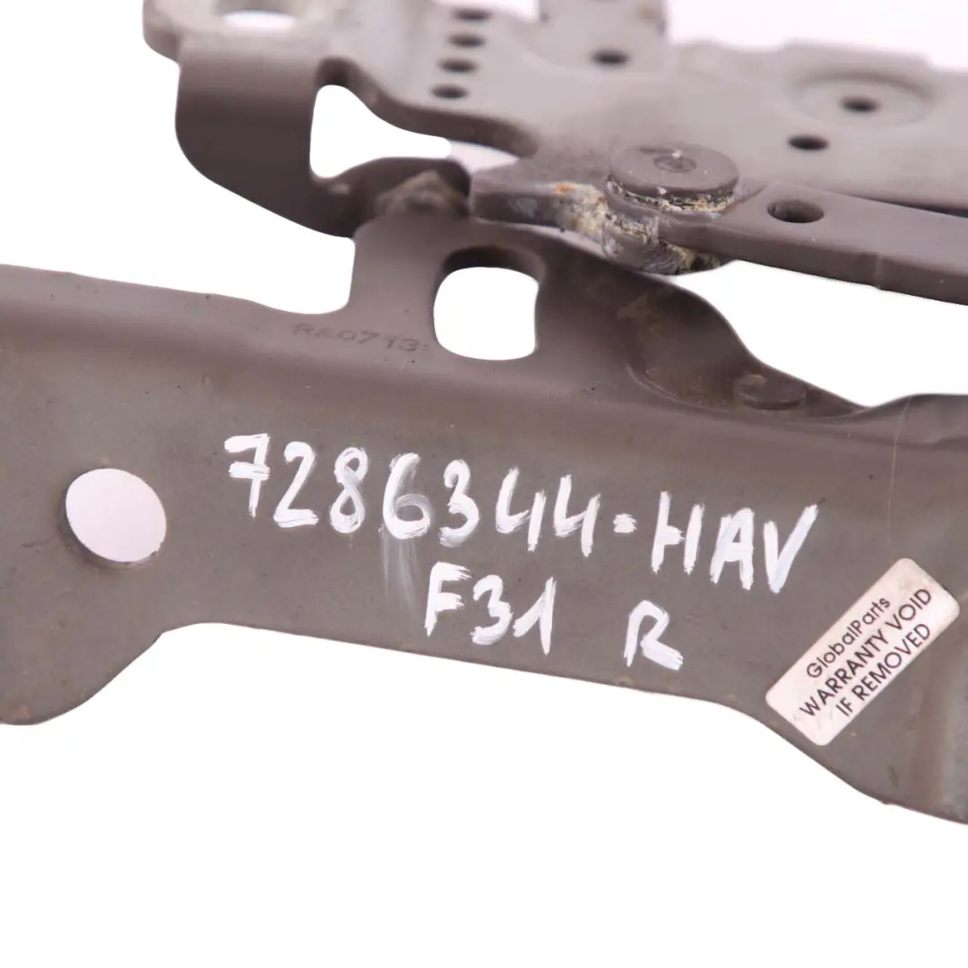 BMW F20 F30 F32 Charnière Capot Avant Droite Havanna Mojave Métallisé A17 - SKU 7286344-HAV - Numéro de pièce 7286344