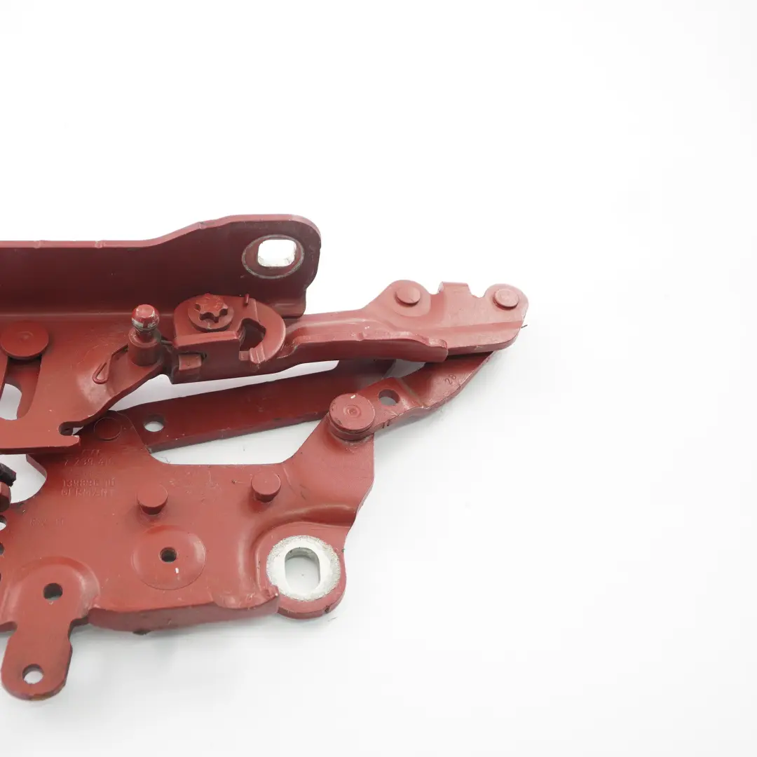 BMW F20 F30 F32 Front Bonnet Hood Hinge Right O/S Karmesinrot Crimson Red - A61 - SKU 7239416-KAR - Part number 7286344