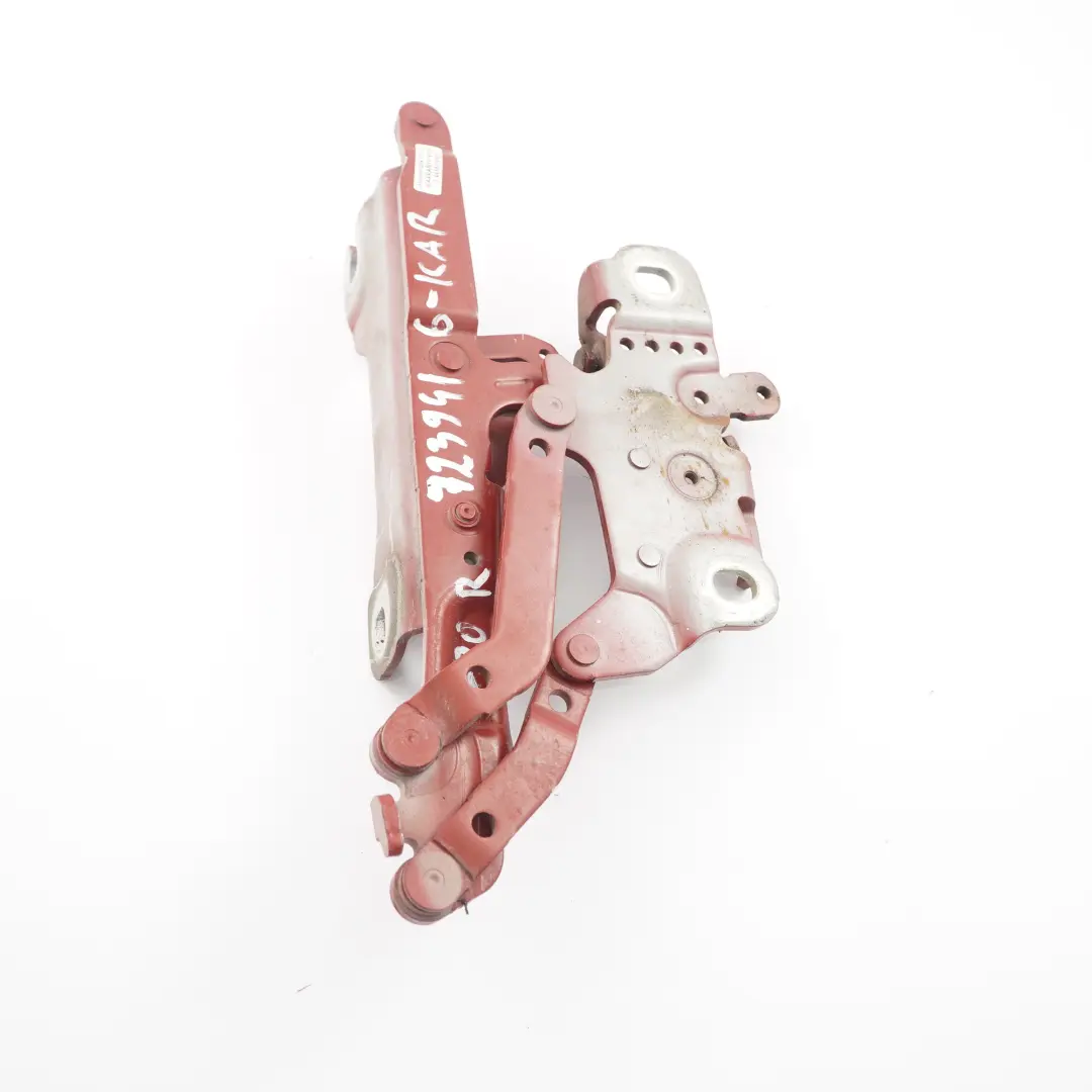 Front Bonnet Hood Hinge Right O/S Karmesinrot Crimson Red - A61 to BMW F20 F30 F32 with Part number 7286344 BMW F20 F30 F32 Front Bonnet Hood Hinge Right O/S Karmesinrot Crimson Red - A61 - SKU 7239416-KAR - Part number 7286344