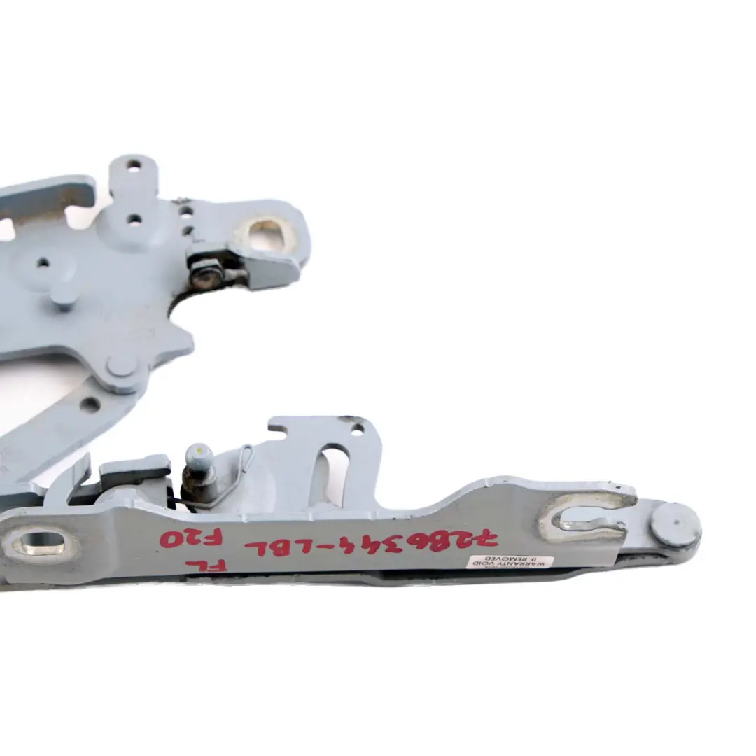 Bonnet Hood Hinge BMW F20 F30 F32 Front Right O/S Liquid Blue Metallic B40 to with Part number 7286344 Bonnet Hood Hinge BMW F20 F30 F32 Front Right O/S Liquid Blue Metallic B40 - SKU 7286344-LBL - Part number 7286344