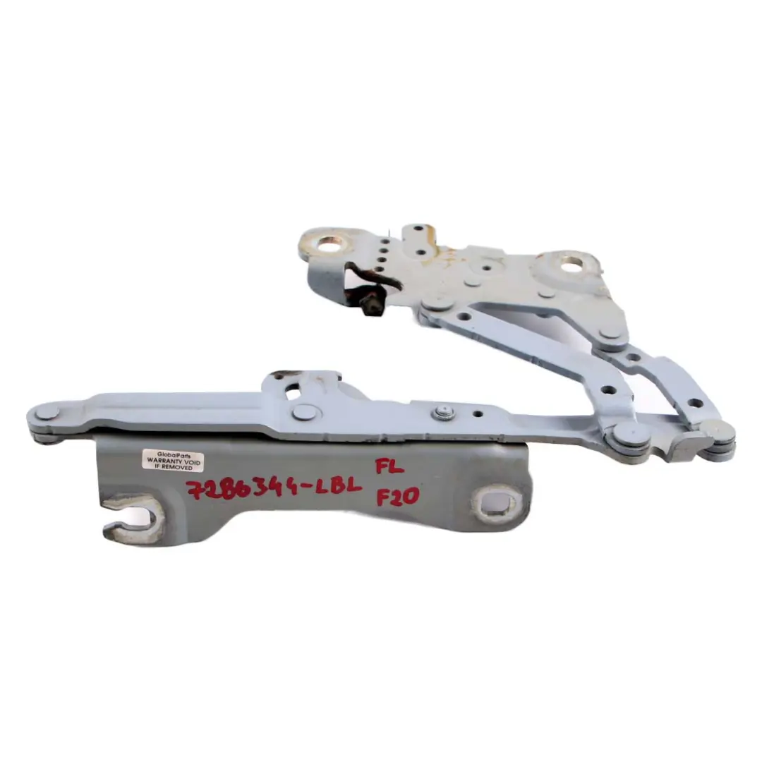  Bonnet Hood Hinge BMW F20 F30 F32 Front Right O/S Liquid Blue Metallic B40 - SKU 7286344-LBL - Part number 7286344