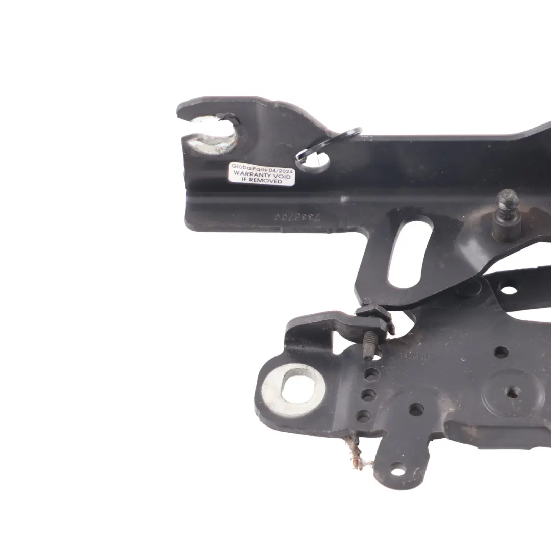 BMW F20 F21 F30 F32 Bonnet Hood Hinge Front Right O/S Schwarz 2 - 668 7336700 - SKU 7286344-SCH - Part number 7286344