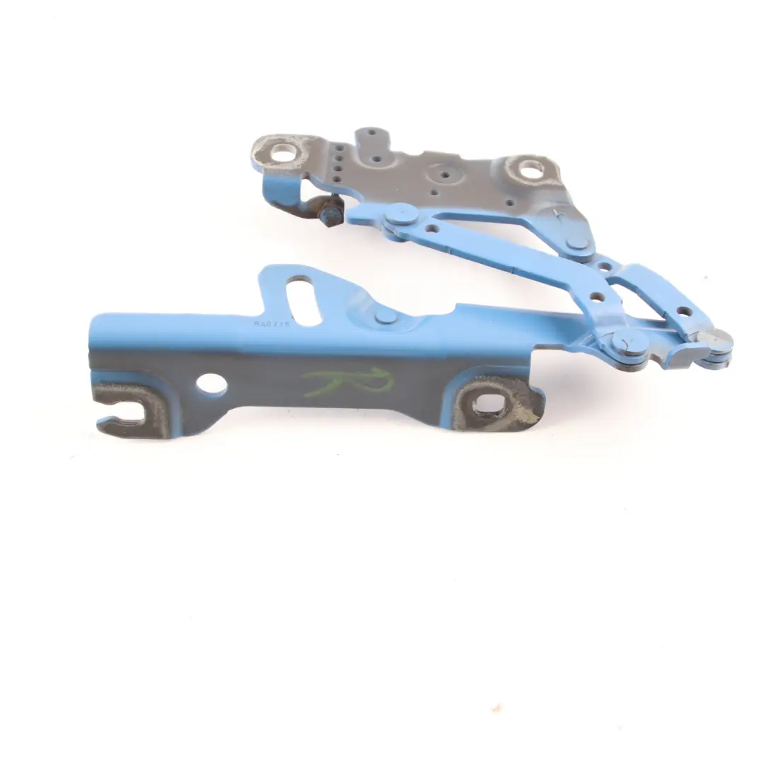 Hood Hinge BMW F20 F21 F30 Bonnet Front Right O/S Yas Marina Blue - B68 7336700 to with Part number 7286344 Hood Hinge BMW F20 F21 F30 Bonnet Front Right O/S Yas Marina Blue - B68 7336700 - SKU 7286344-YMB - Part number 7286344