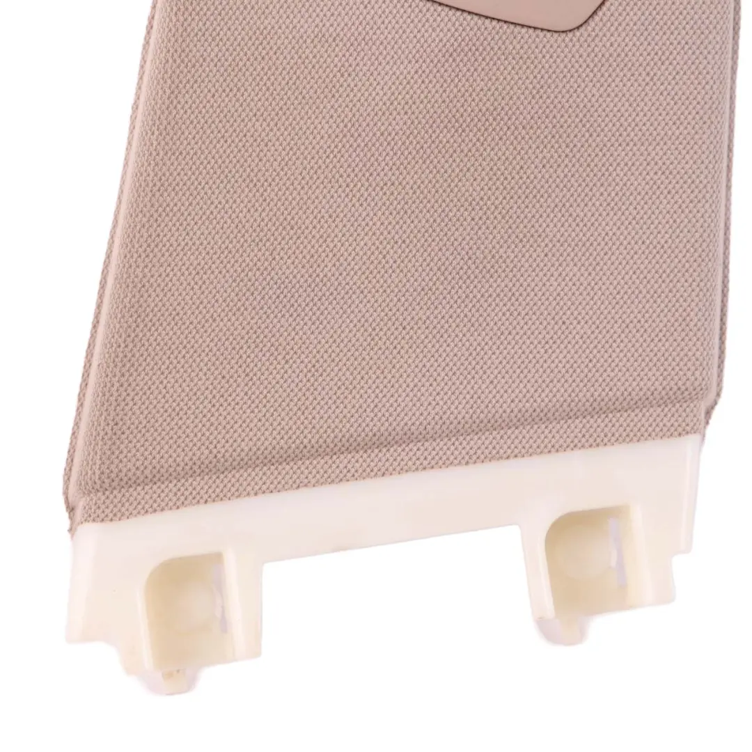 Tapa Columna B Superior Derecha O/S Trim Oyster 7220998 para BMW F30 F80 M3 con número de pieza 7288218 BMW F30 F80 M3 Tapa Columna B Superior Derecha O/S Trim Oyster 7220998 - SKU 7288218 - Número de pieza 7288218