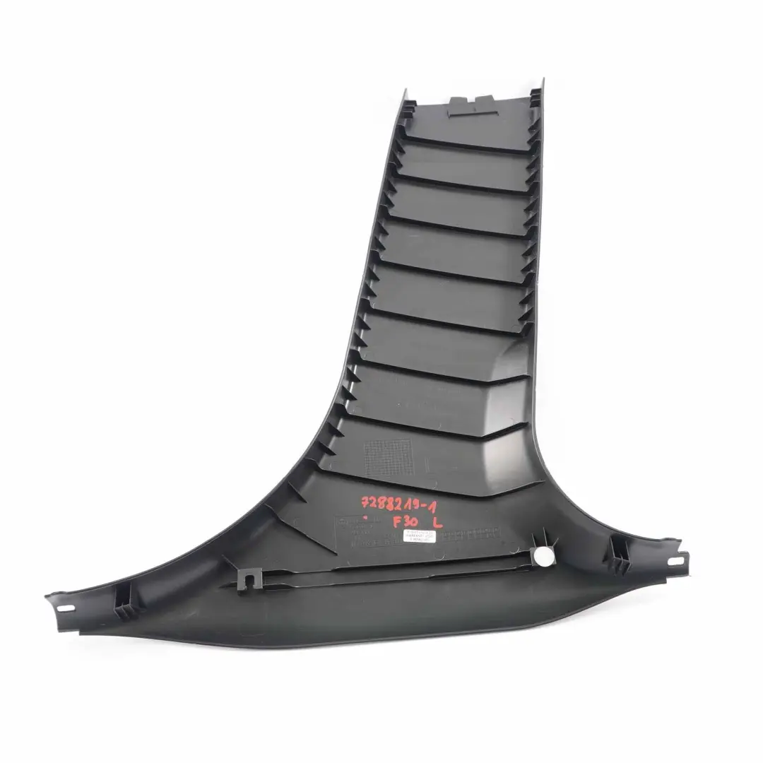  Tapa Columna B BMW F30 F31 Panel Inferior Izquierdo Negro 7221001 - SKU 7288219-1 - Número de pieza 7288219