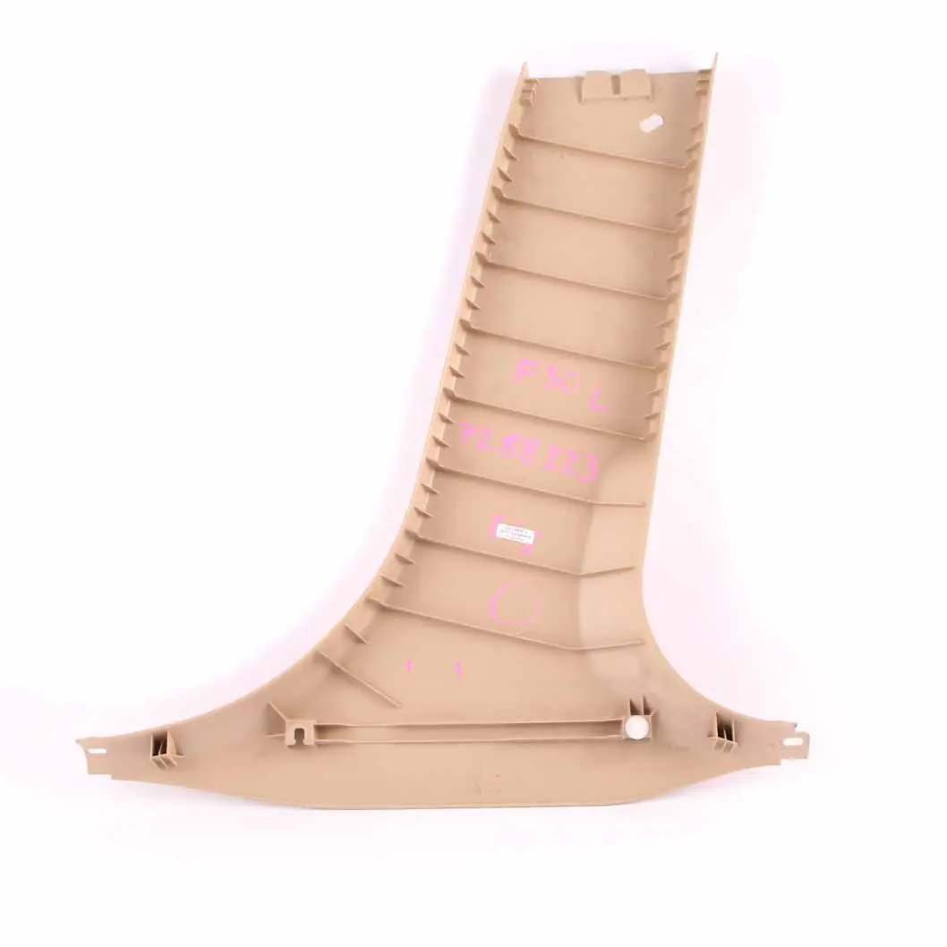 BMW F30 F31 F80 M3 Copertura Colonna Inferiore Sinistra N/S Veneto Beige - SKU 7288223 - Numero di parte 7288223