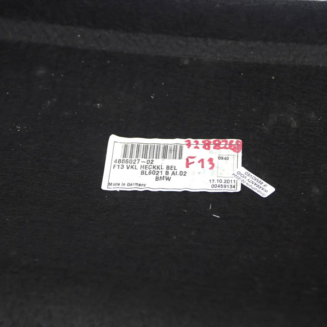 Boot Trunk Lid Tailgate Interior Trim Panel Covering to BMW F06 F13 with Part number 7288268 BMW F06 F13 Boot Trunk Lid Tailgate Interior Trim Panel Covering - SKU 7288268 - Part number 7288268