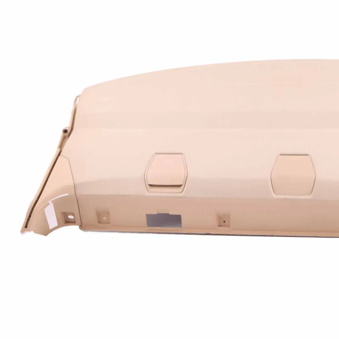 Parcel Shelf BMW F30 F80 M3 Rear Window Trunk Load Cover Venetobeige to with Part number 7288358 Parcel Shelf BMW F30 F80 M3 Rear Window Trunk Load Cover Venetobeige - SKU 7288358 - Part number 7288358